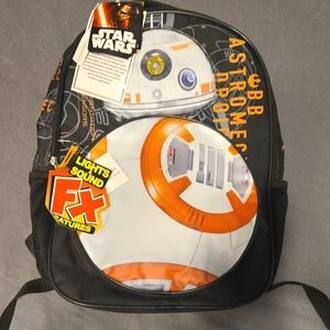 Star Wars BB-8 Black and Orange Backpack